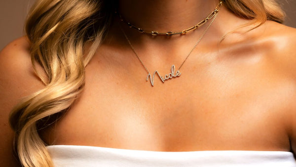 Push Presents: Why a Diamond Name Necklace Is the New Classic
