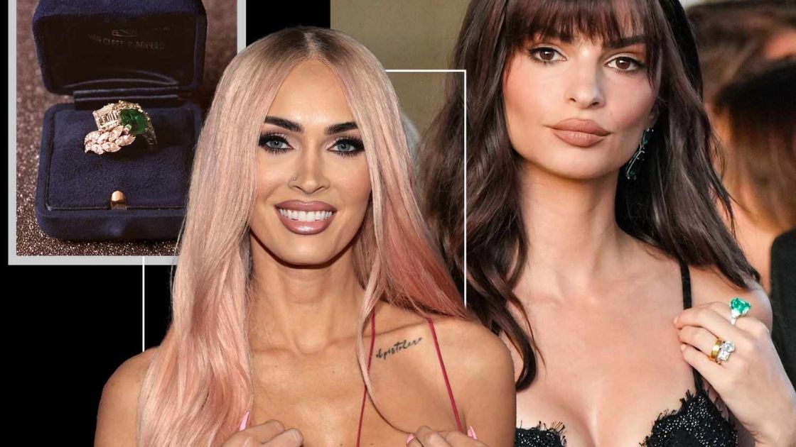 celebrity two stone rings