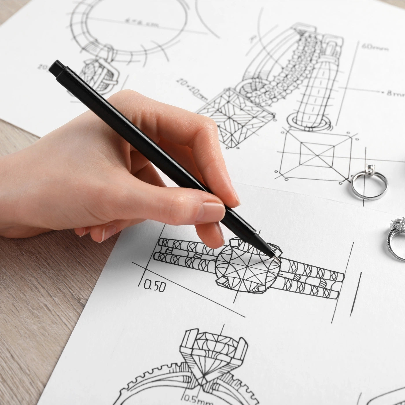 bespoke and custom orders argent and asher