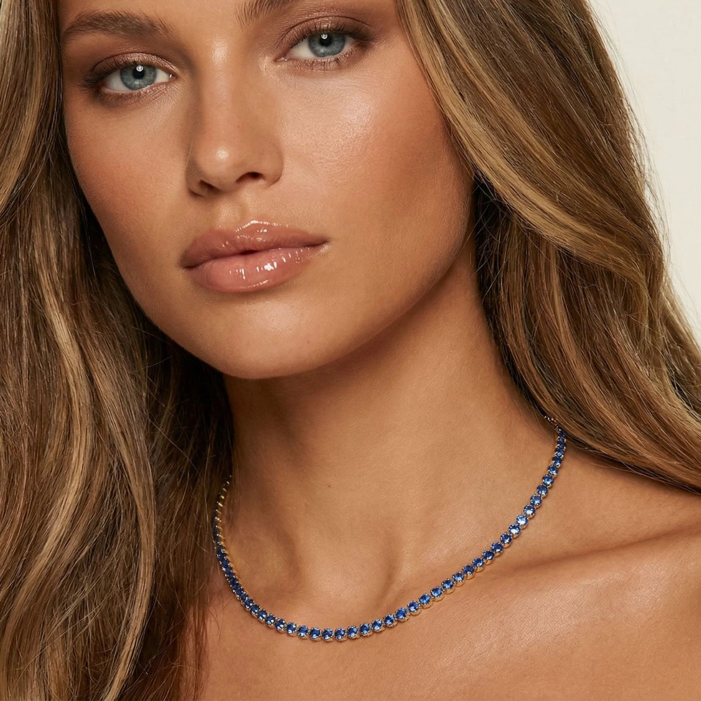 Blue Sapphire Necklace