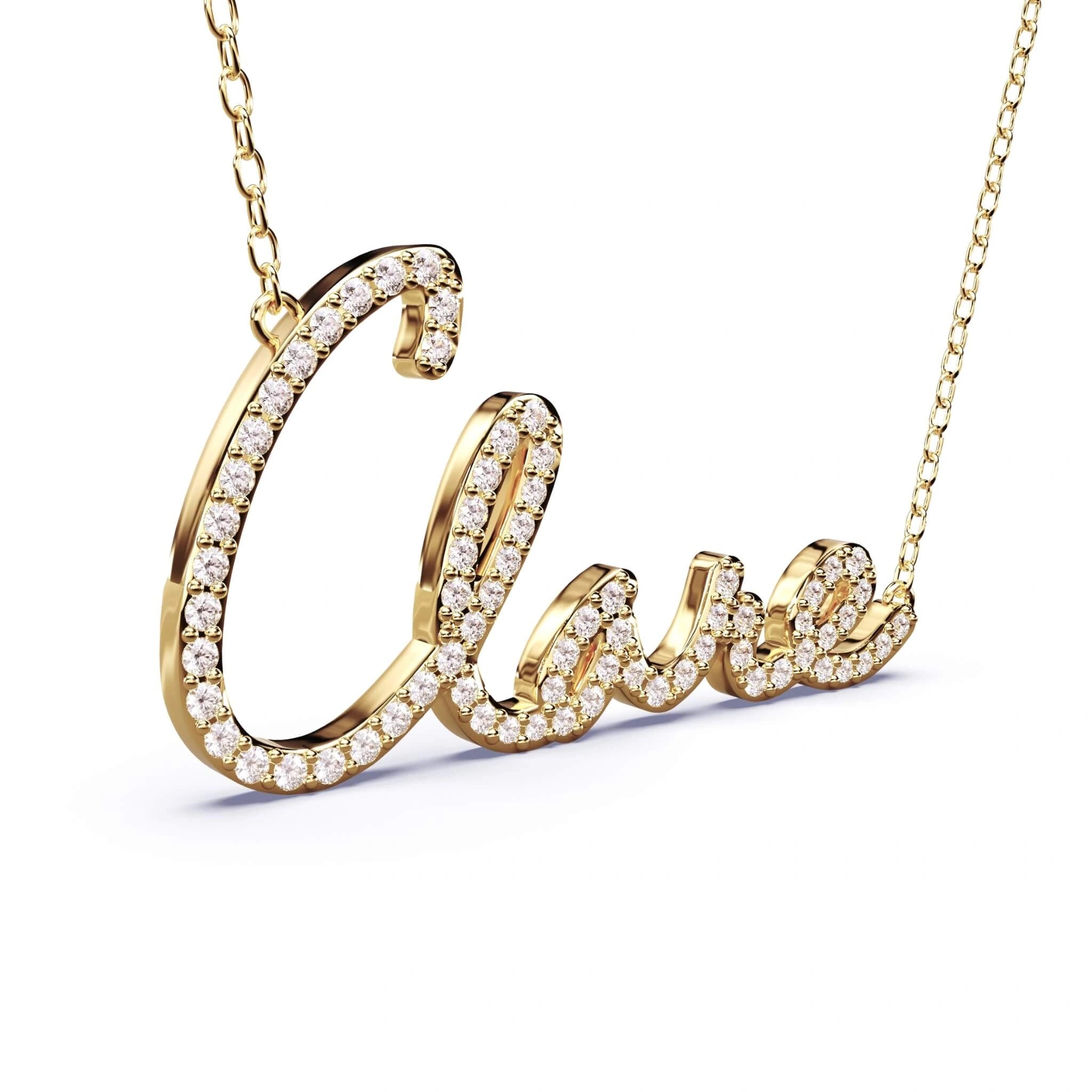 custom necklace argent asher