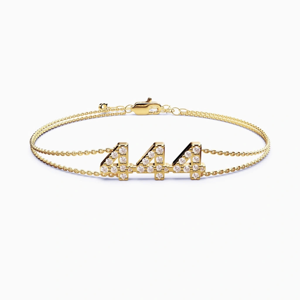 customised initial bracelet