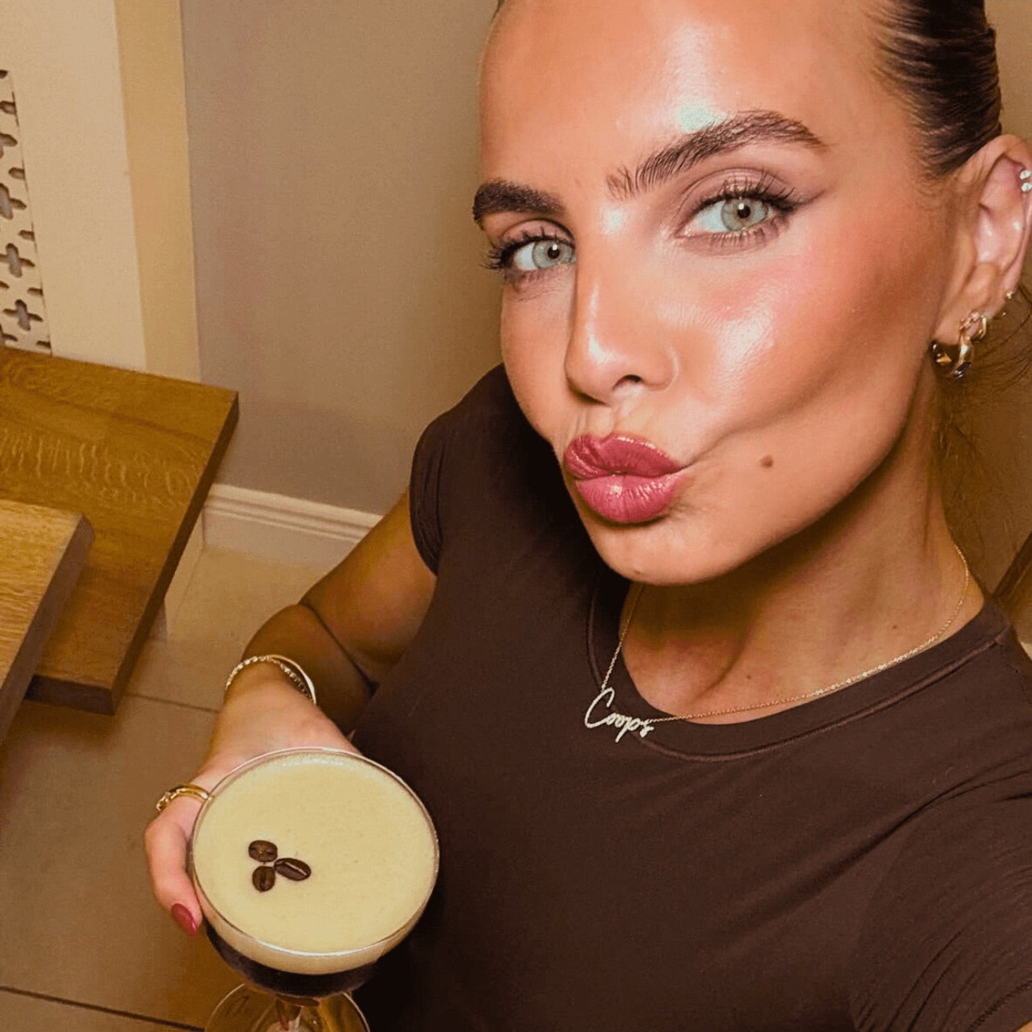 Diamond Name Necklace Yellow Gold Argent Asher