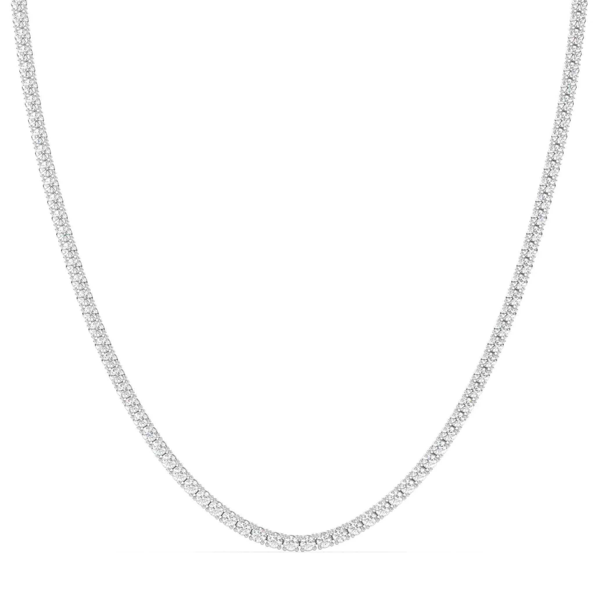 diamond tennis necklace