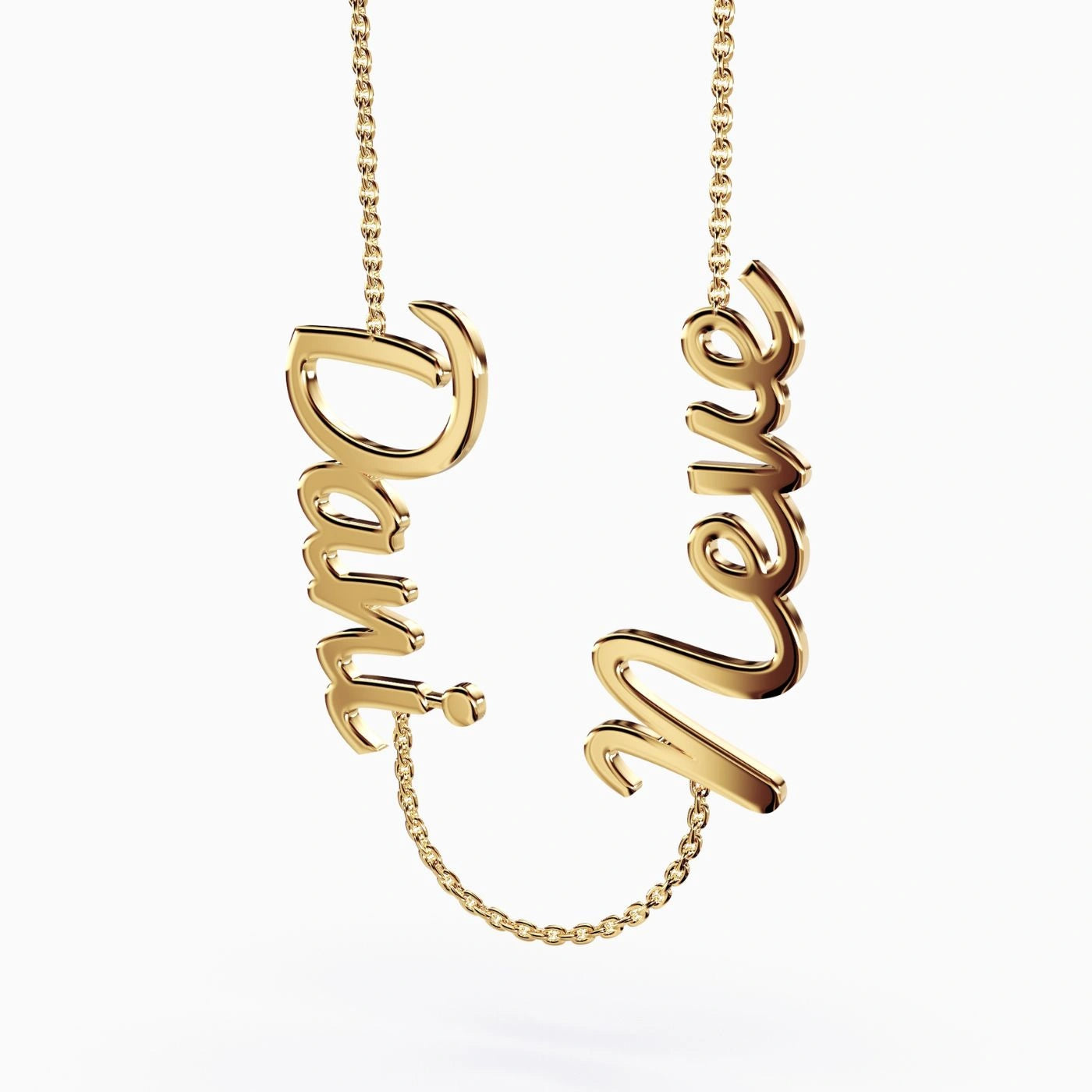 Double Name Necklace