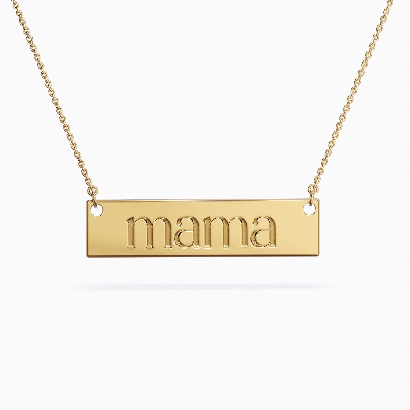 engraved necklace