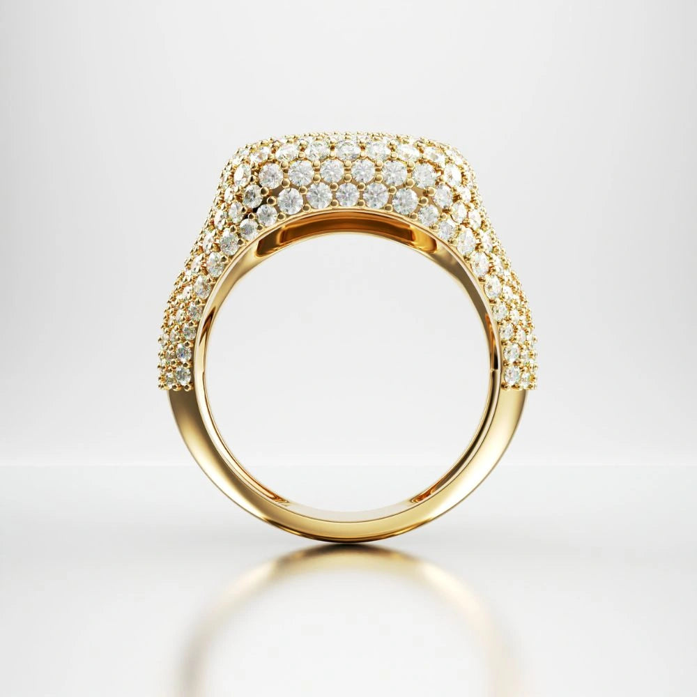 Evil Eye Signet Ring