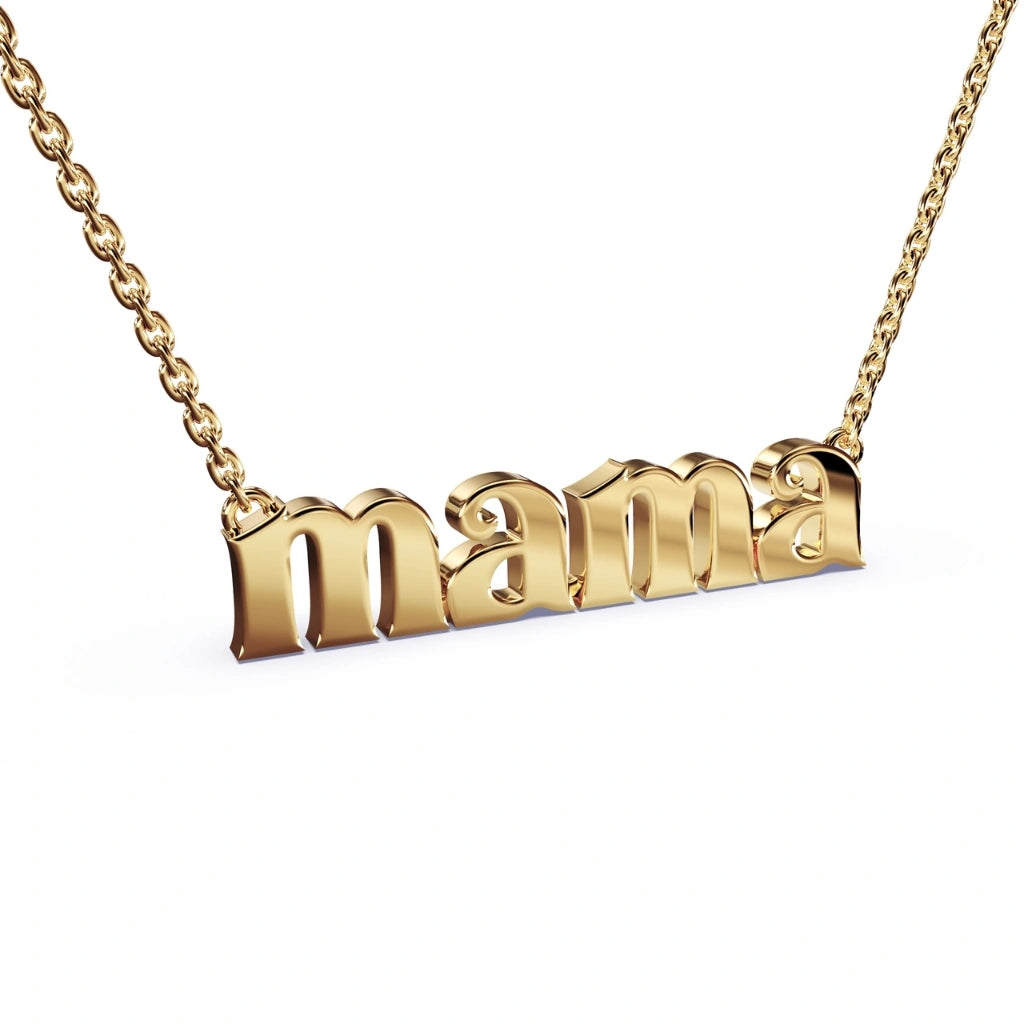 Gold Mama Necklace