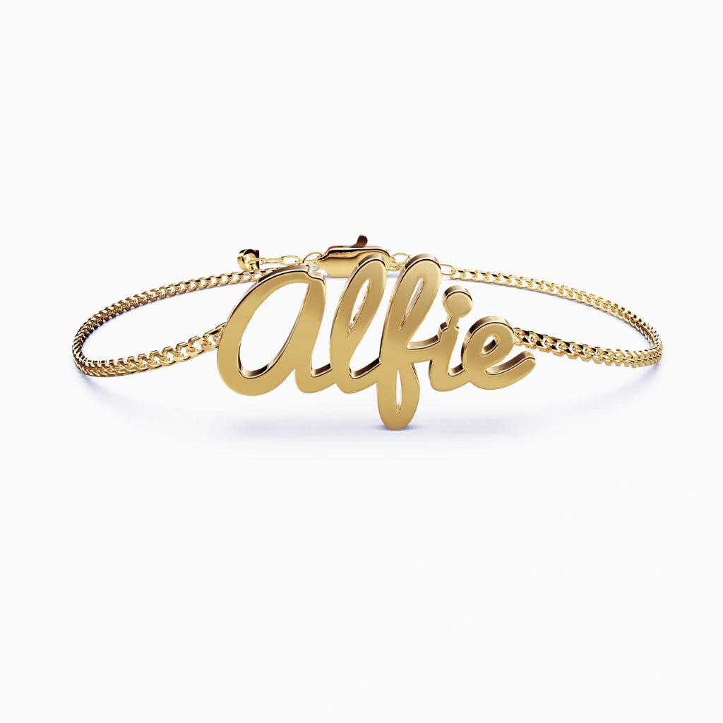 personalised name bracelet
