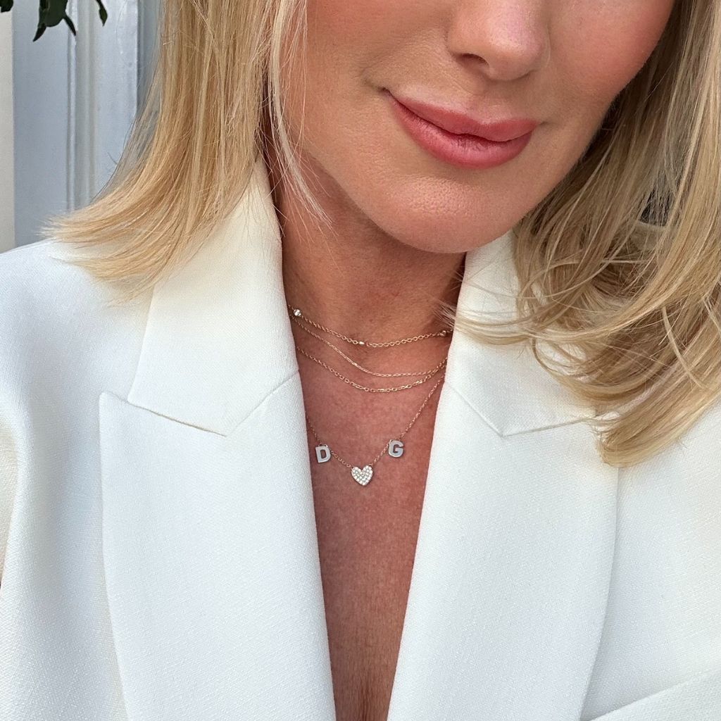 Multiple Initial Necklace