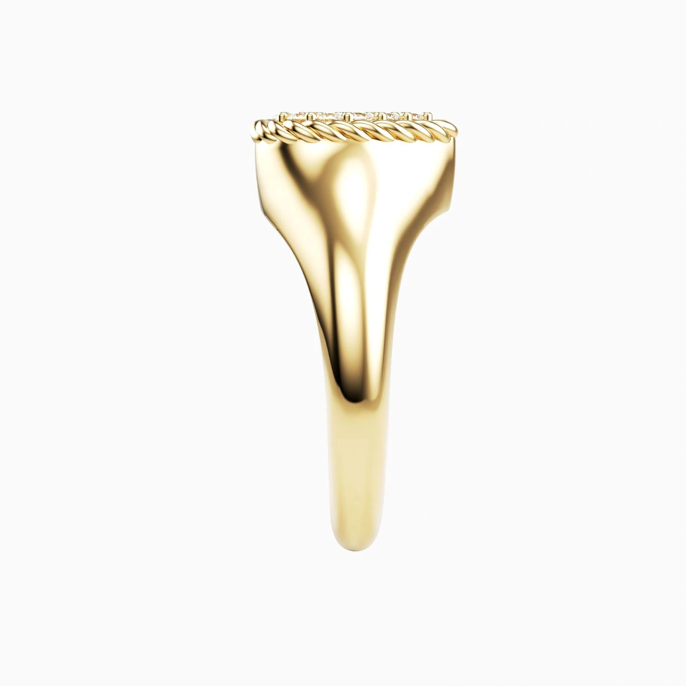 solid gold ring for women