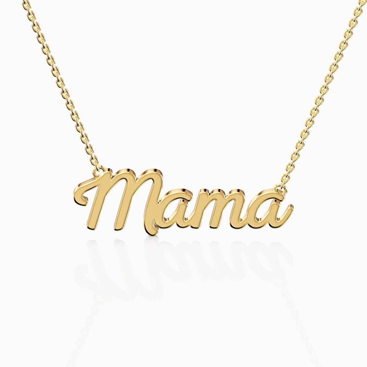 Mama Necklace Gold