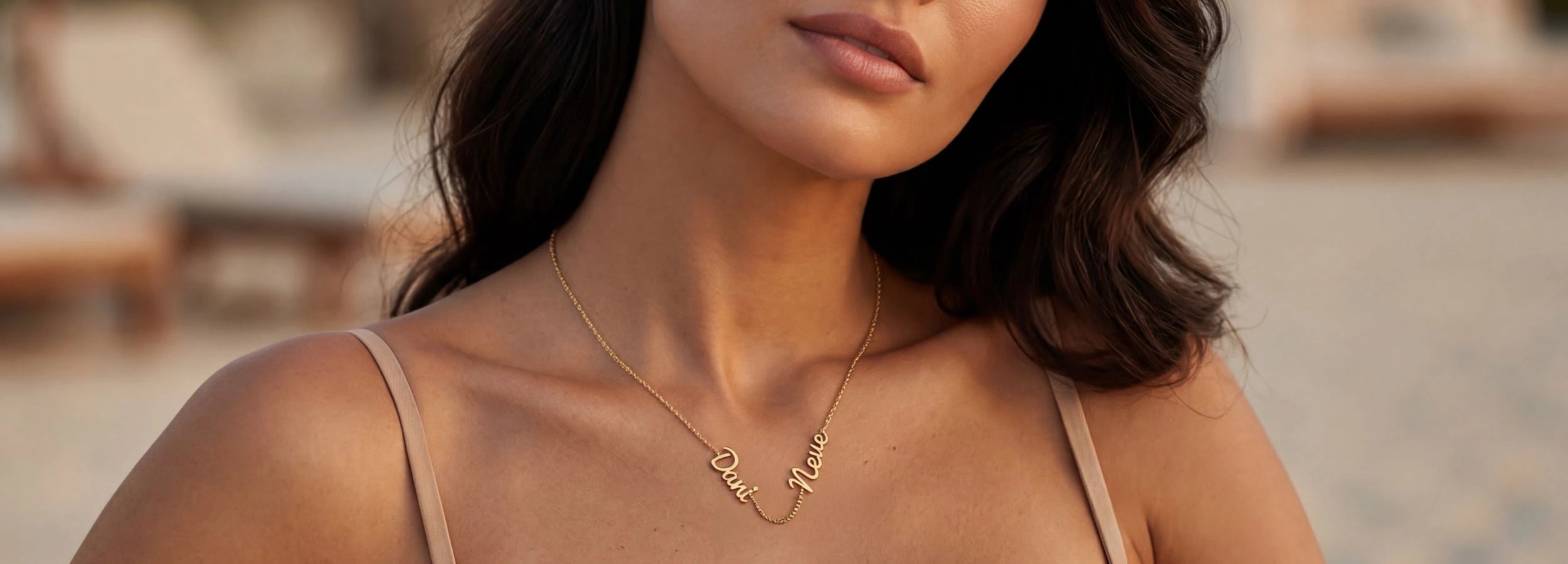 ordering personalised jewellery name neckalces
