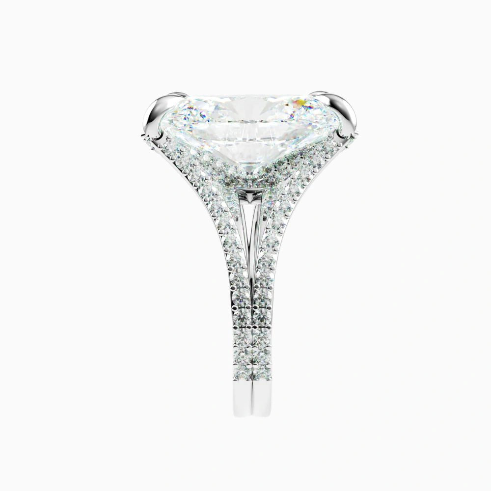 modern gold engagement rings