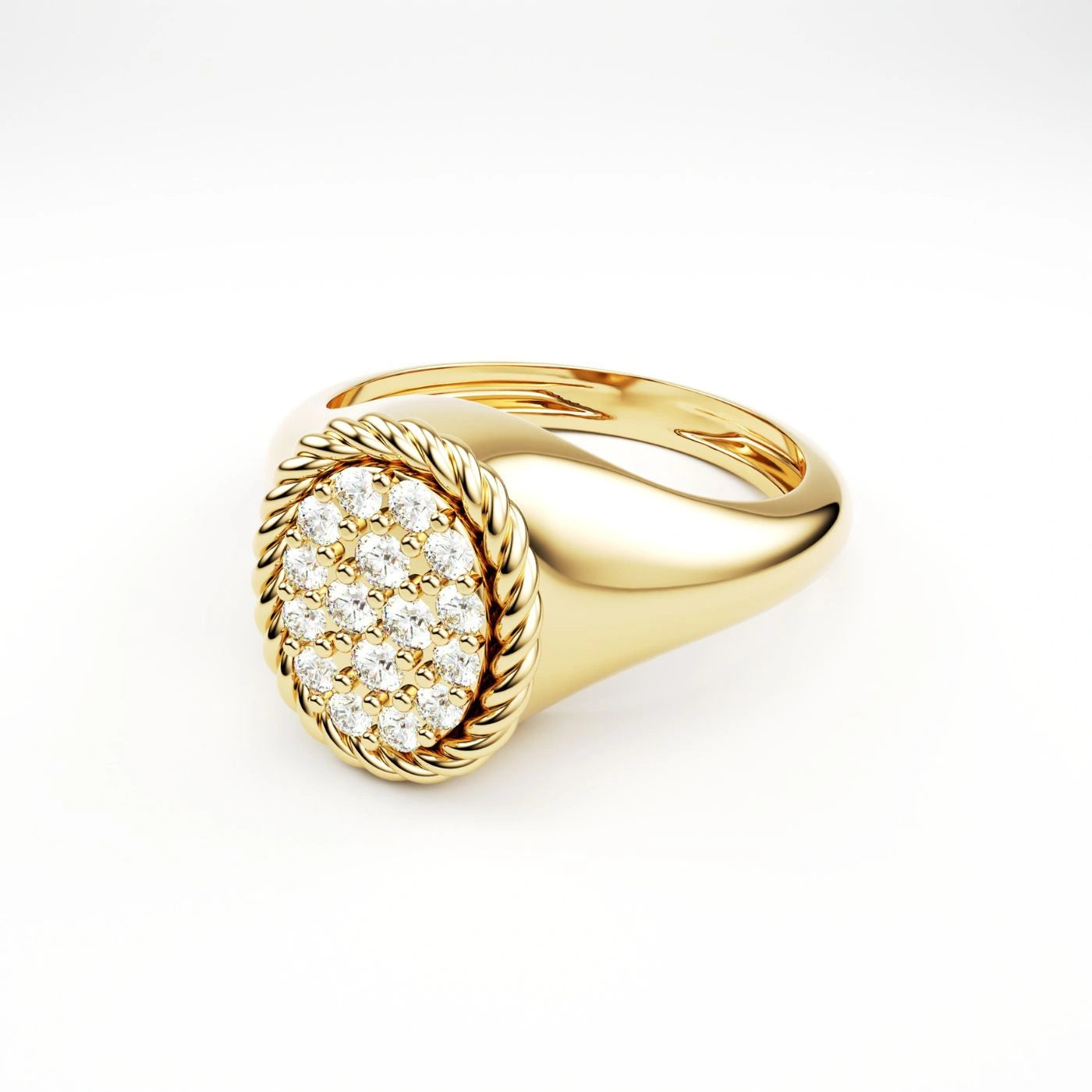 18k gold ring for women