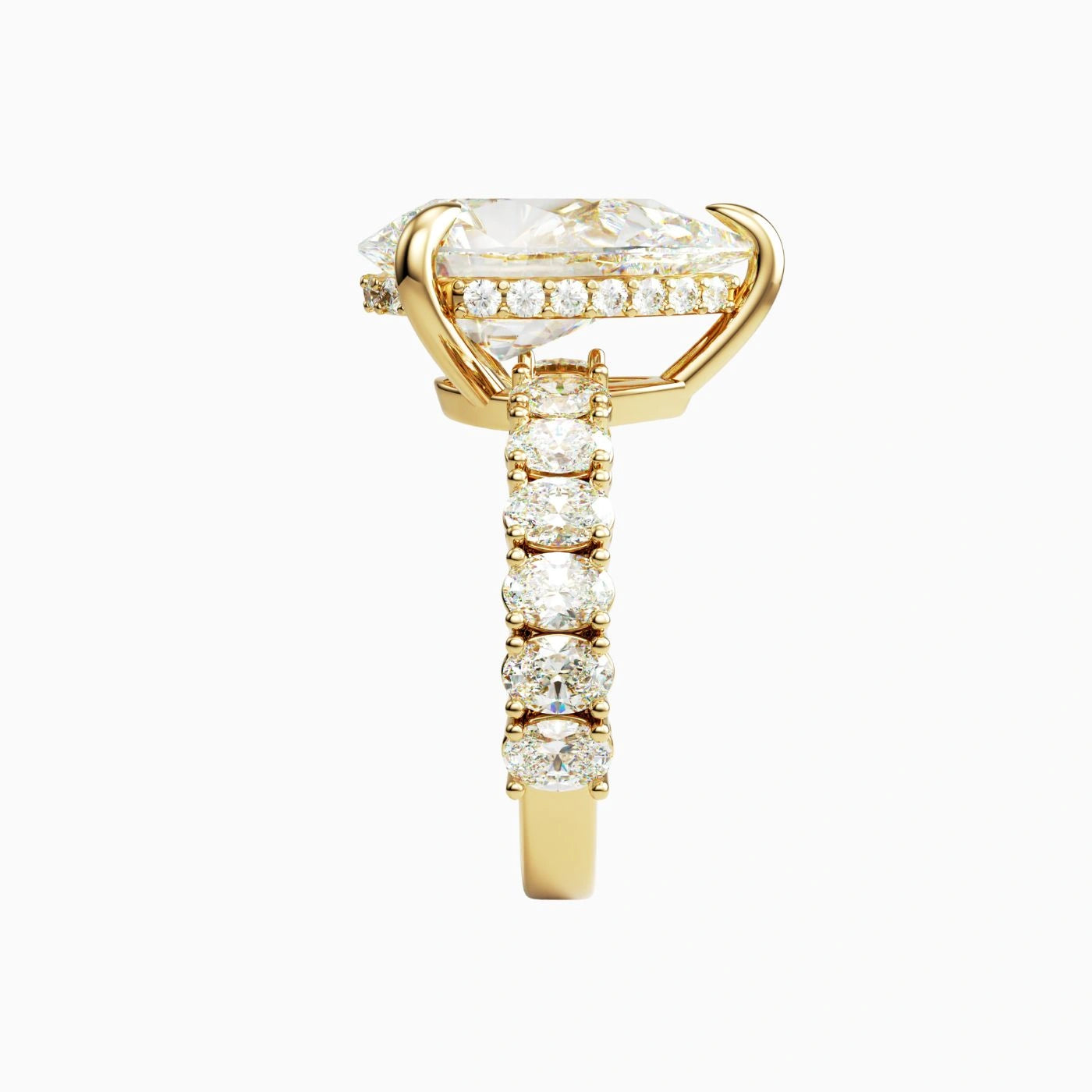 The Elara Pear Engagement Ring