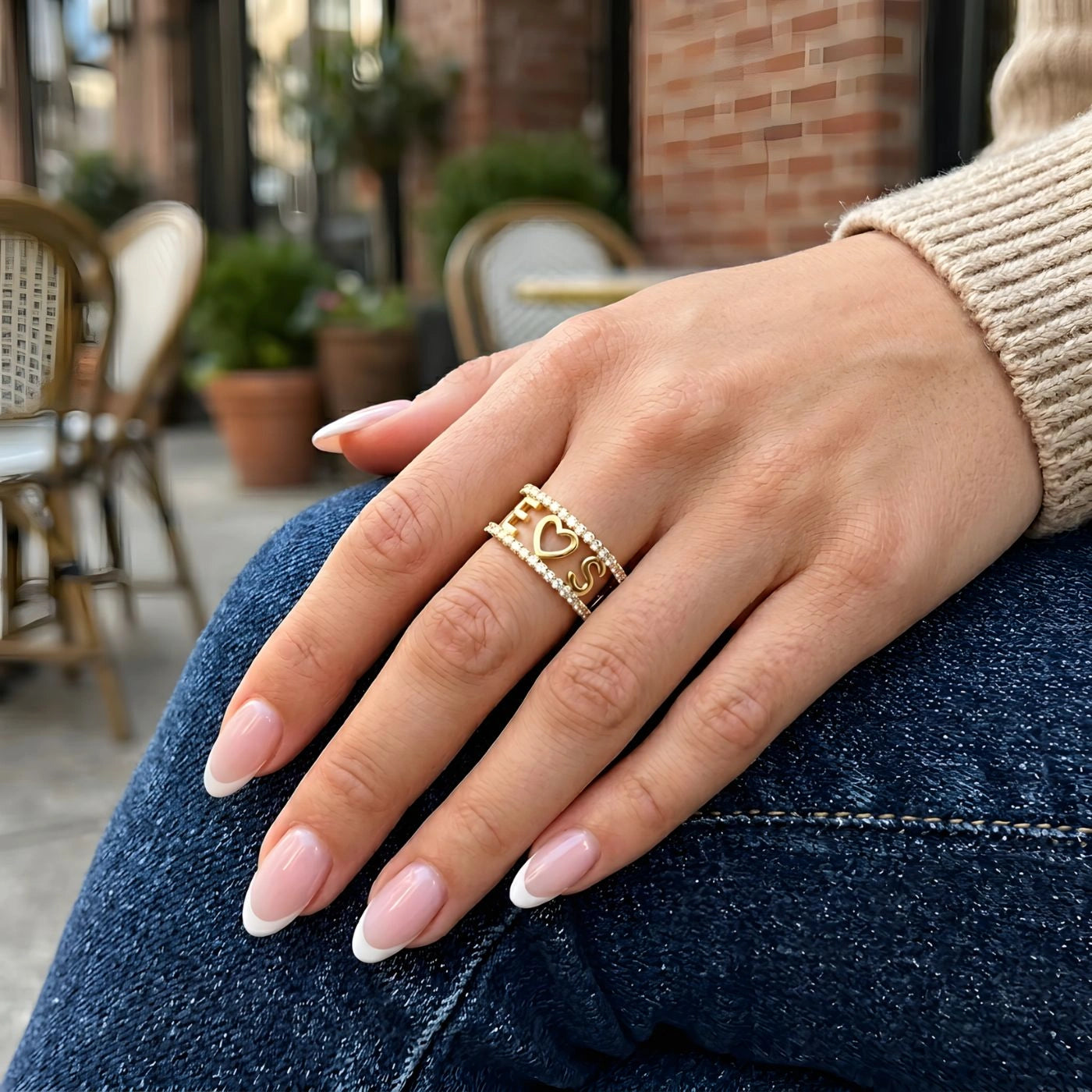 Personalised Ring with Initials