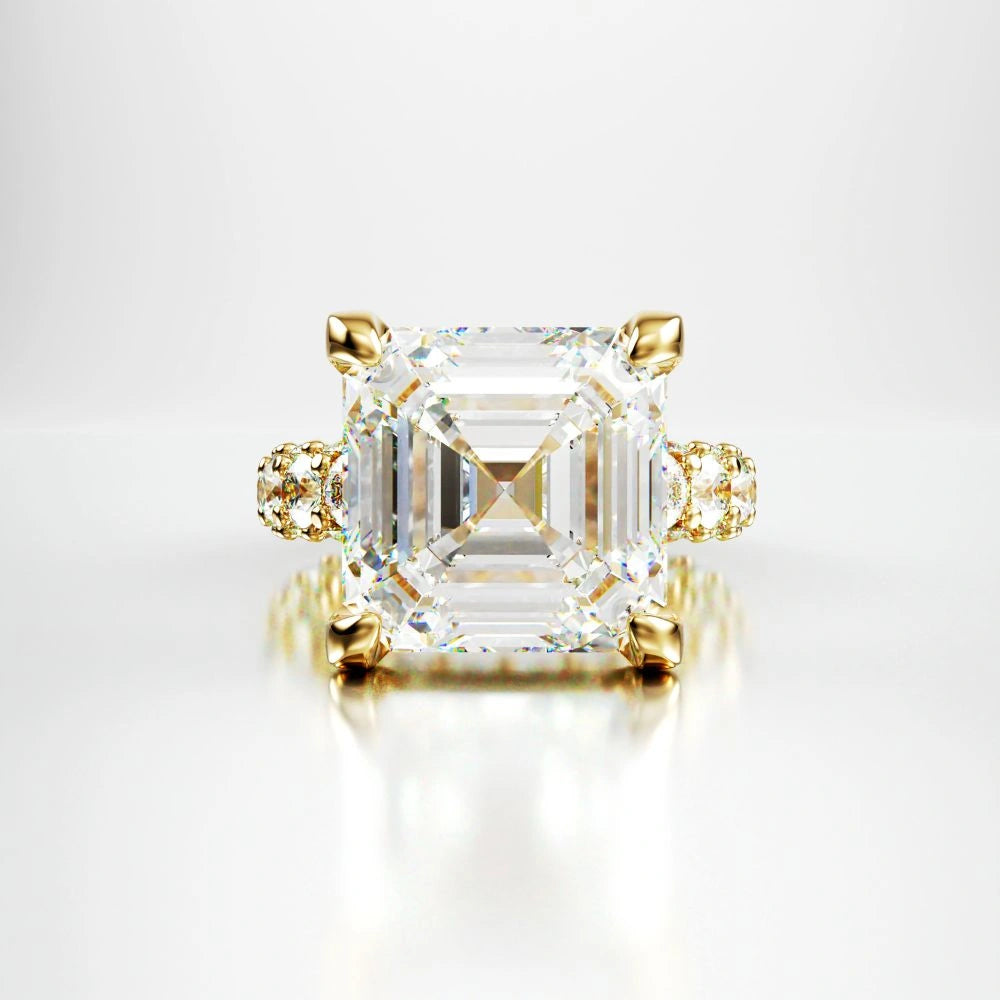 diamond engagement ring gold
