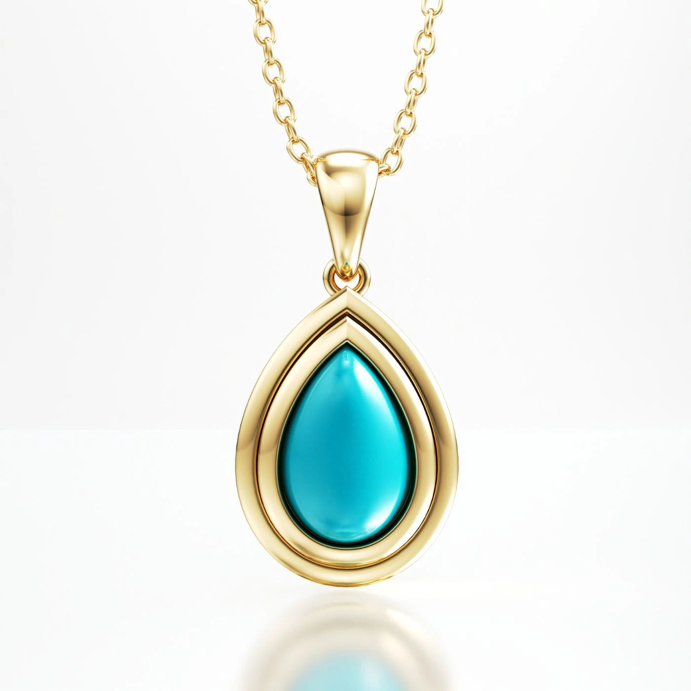 Turquoise Pendant Necklace