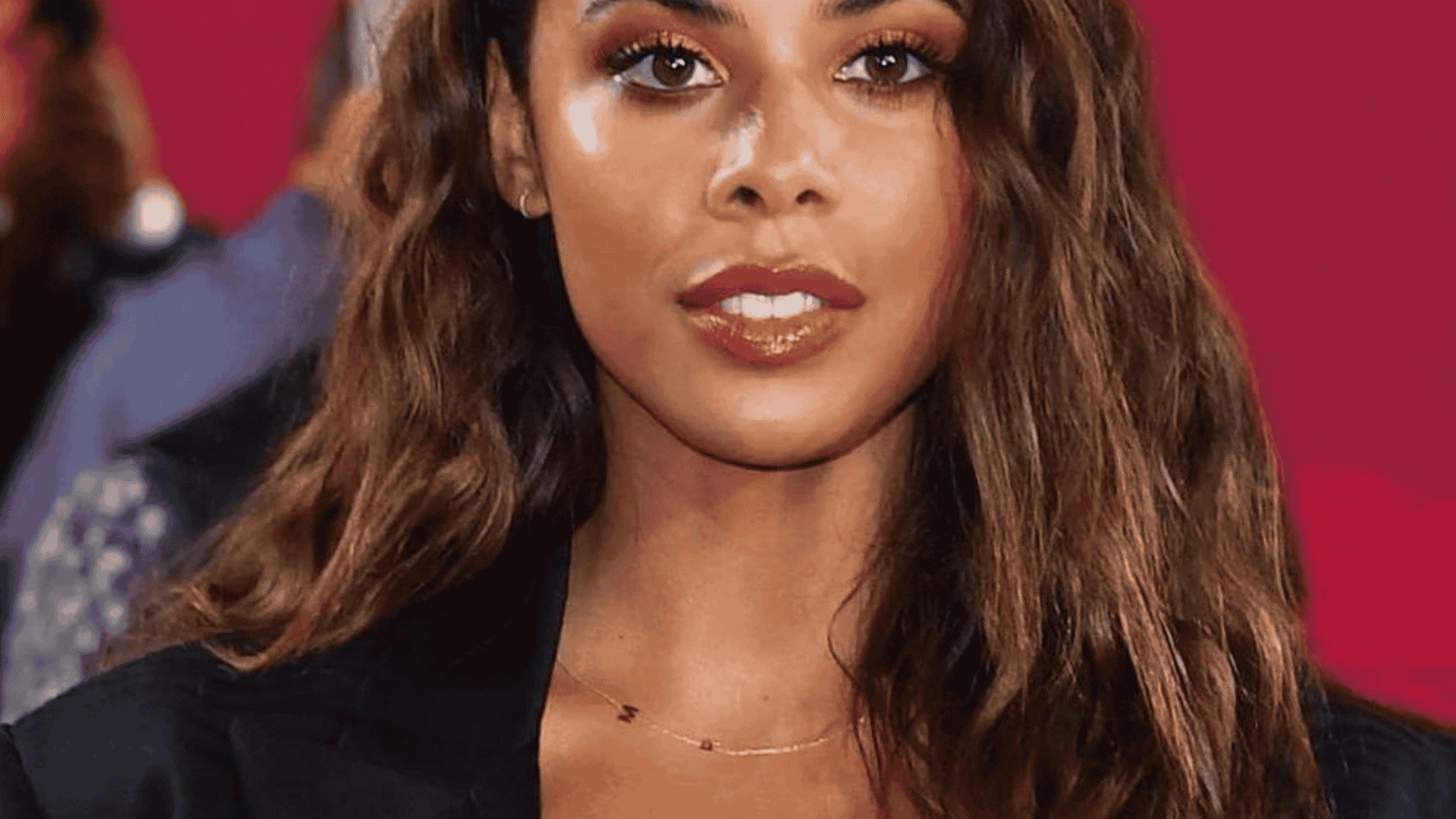 double initial necklace