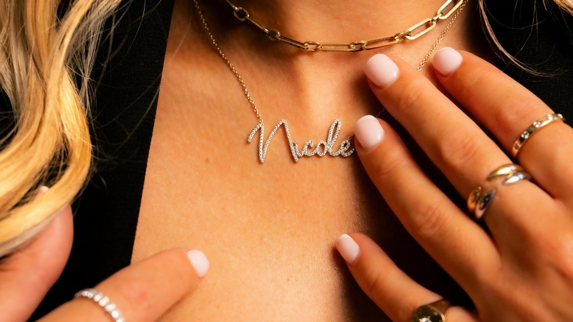 Buying Jewellery as a Gift Diamond Name Necklace