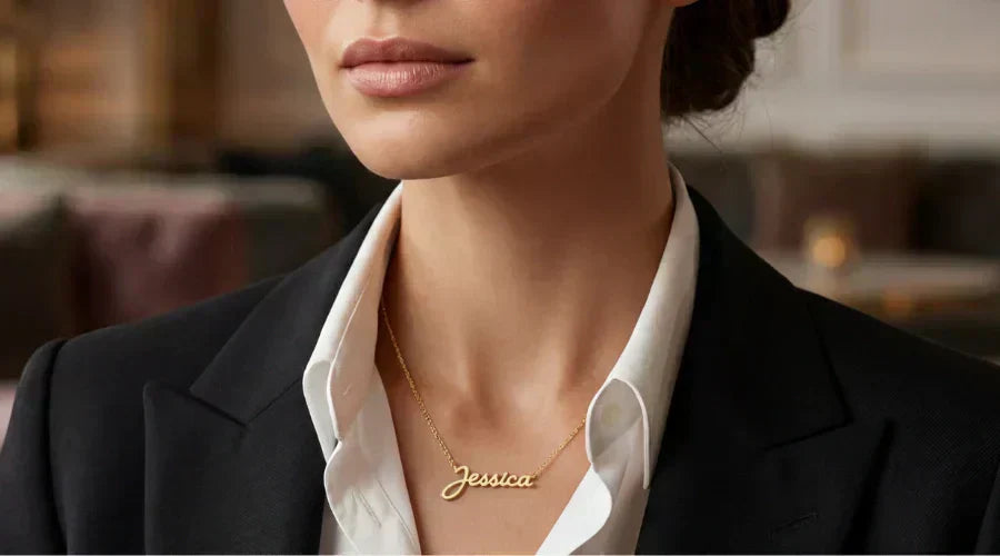 name necklace mothers day mum jewellery
