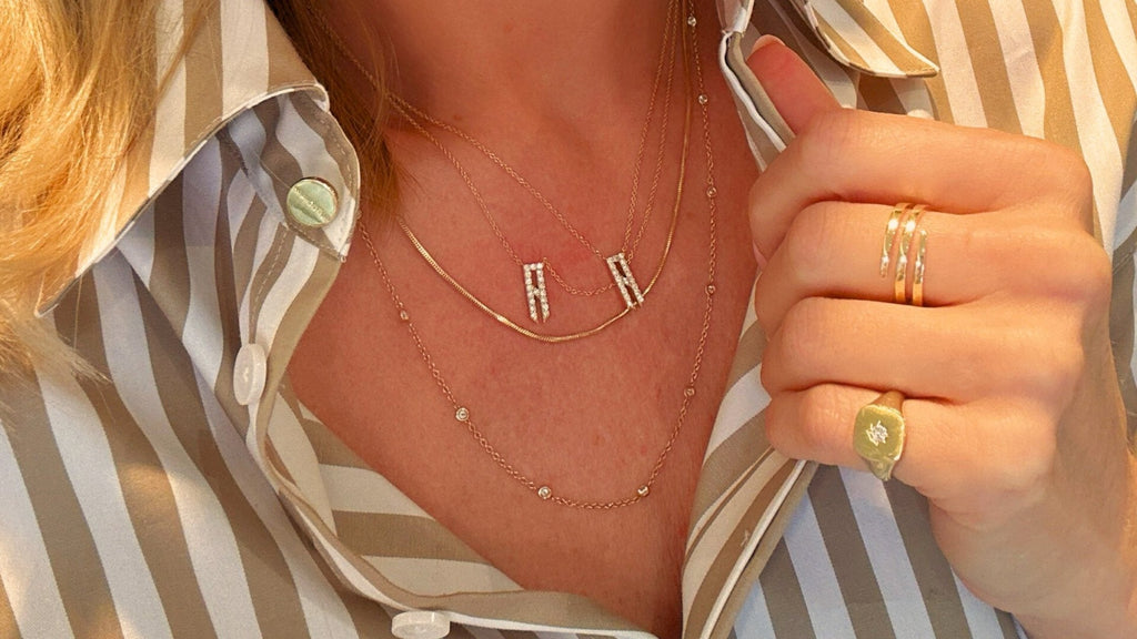 Why Real Gold Initial Necklaces Hold Their Value