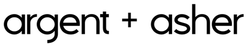 argent + asher brand logo