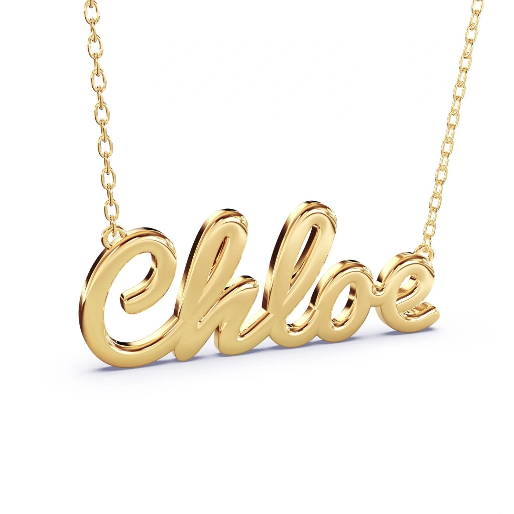 name necklace gold