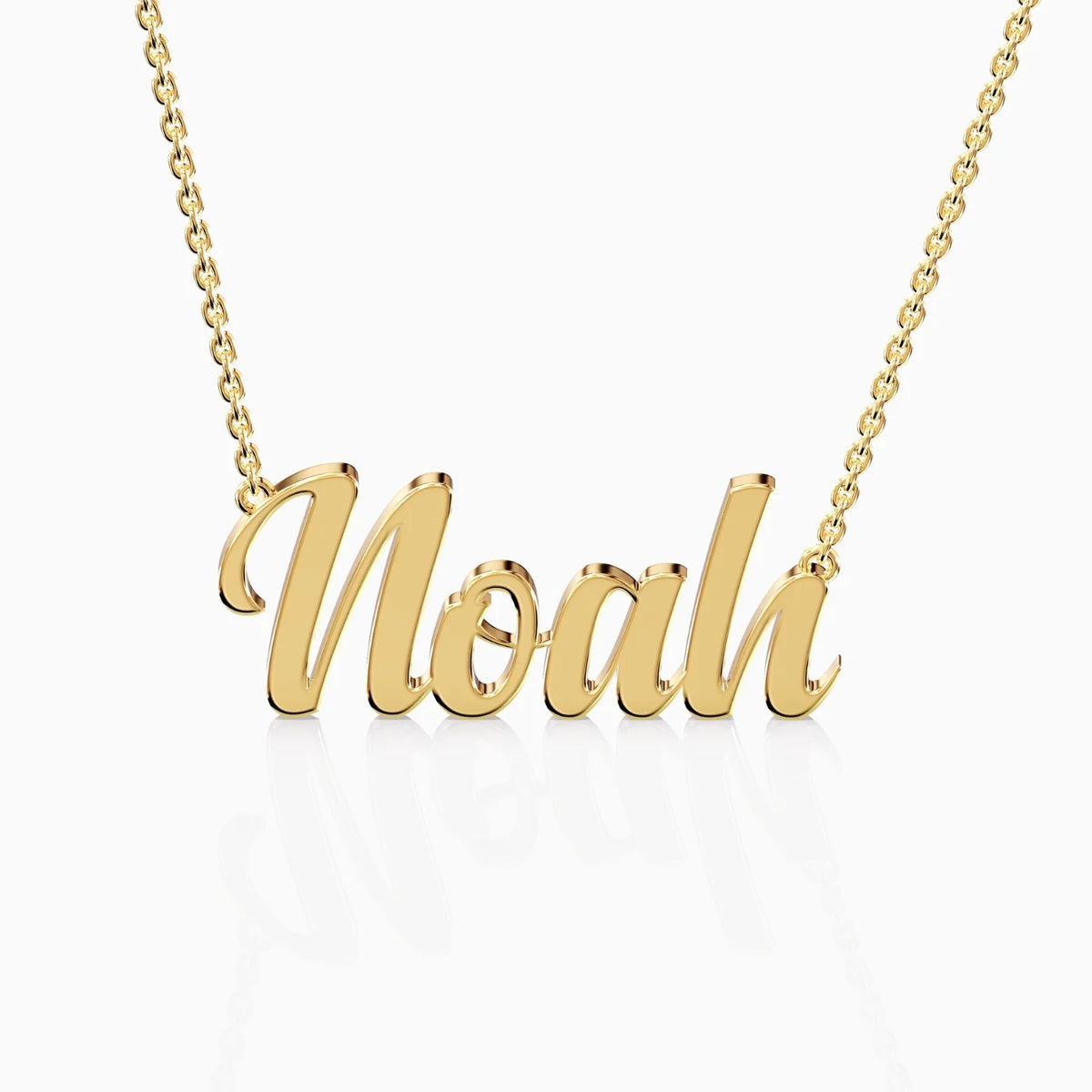 Gold Necklace with Name