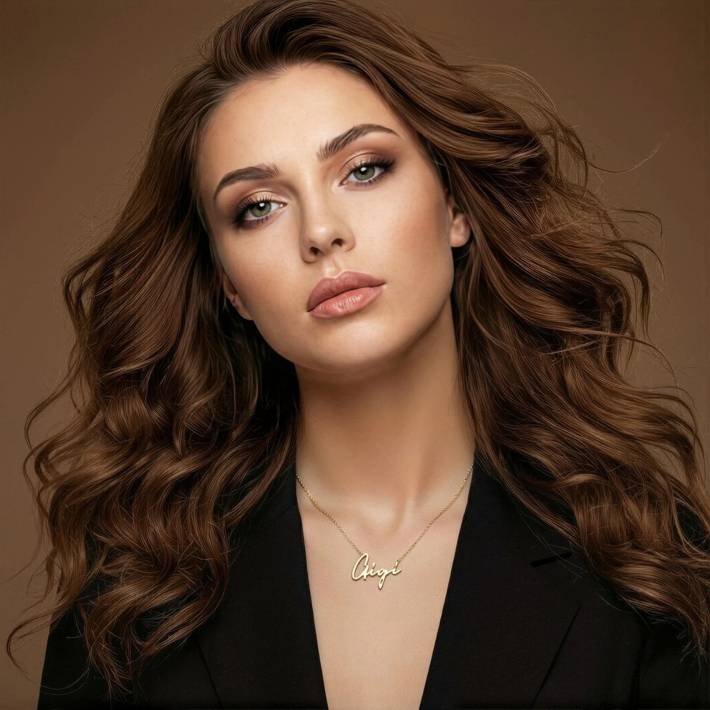 Signature Gold Name Necklace