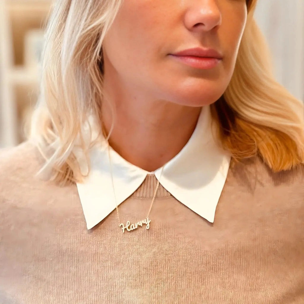 custom necklace argent asher