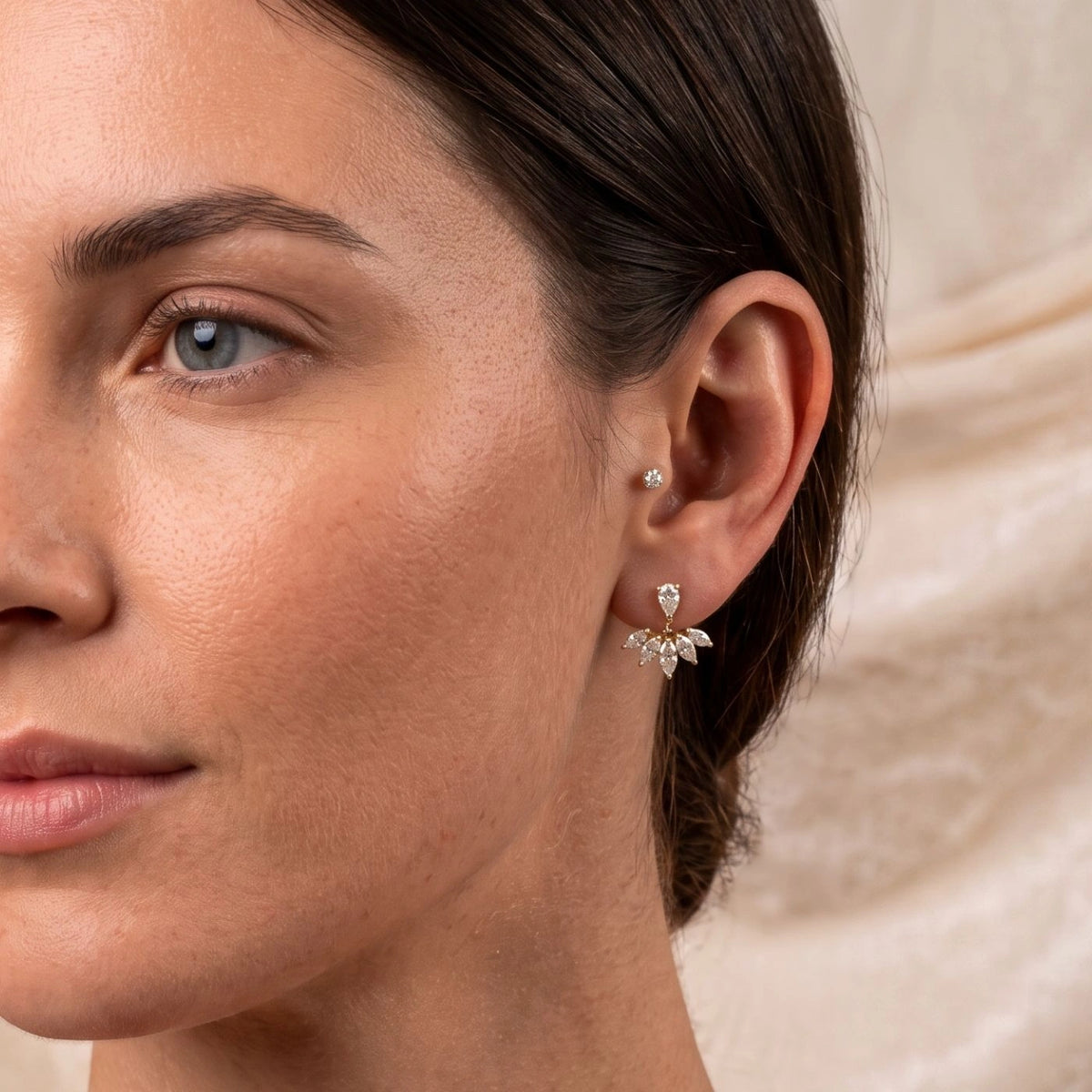 Ear Jacket Earrings