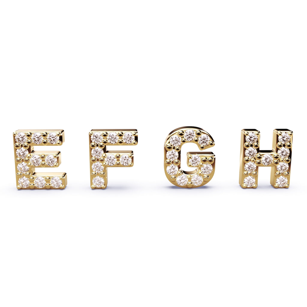 diamond name necklace