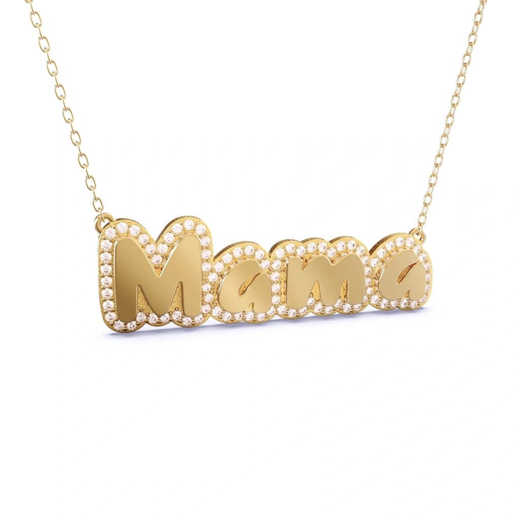 Diamond Mama Necklace