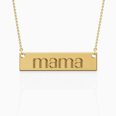 Engraved Necklace