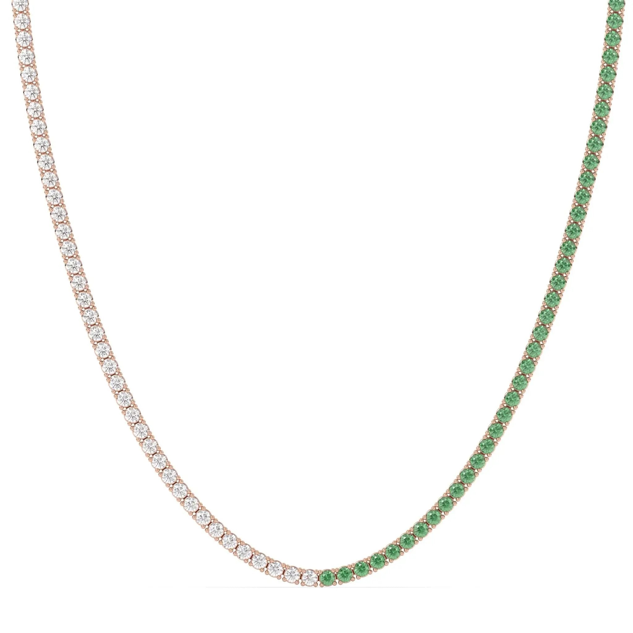 Sorrelli Palace Green Opal Matilda Tennis Necklace – Plum Delightful