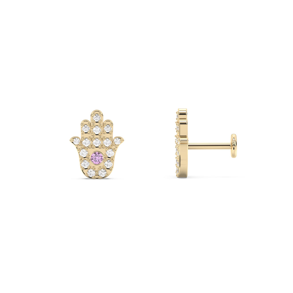 hand of hamsa earing