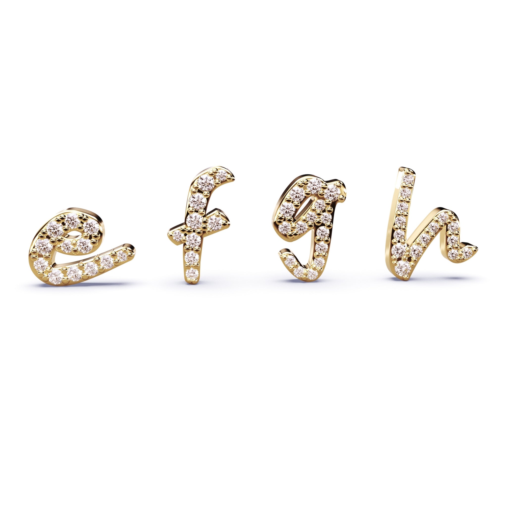 necklace with initials