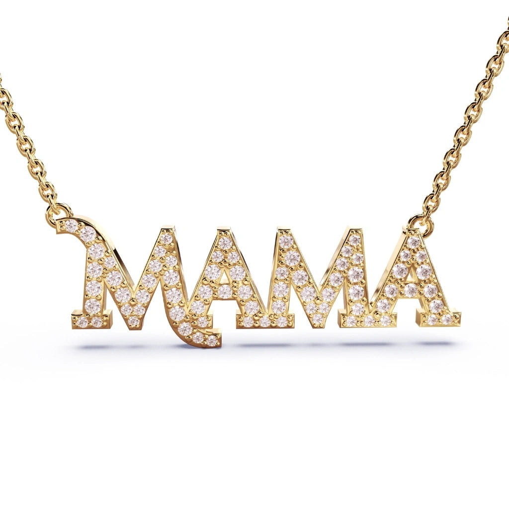 Mama Diamond Necklace
