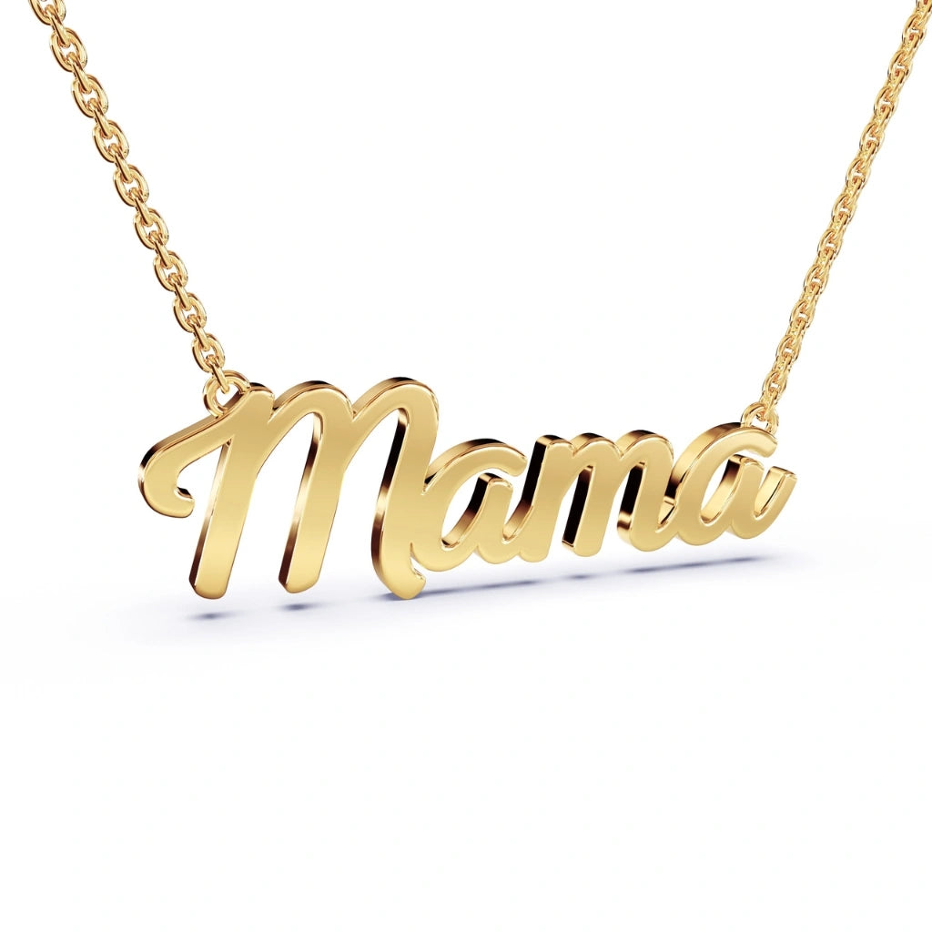 Mama Necklace Gold