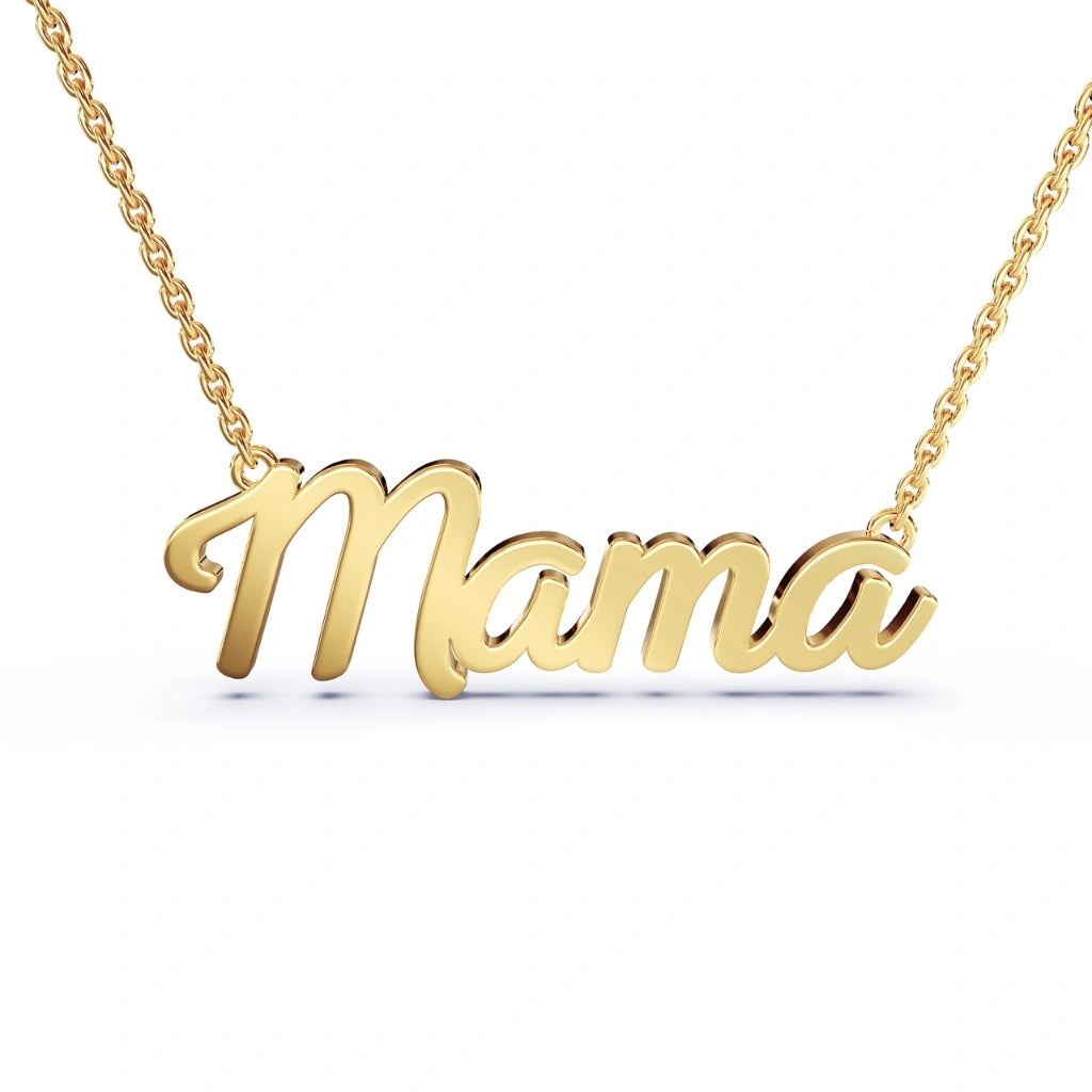 Mama Necklace Gold