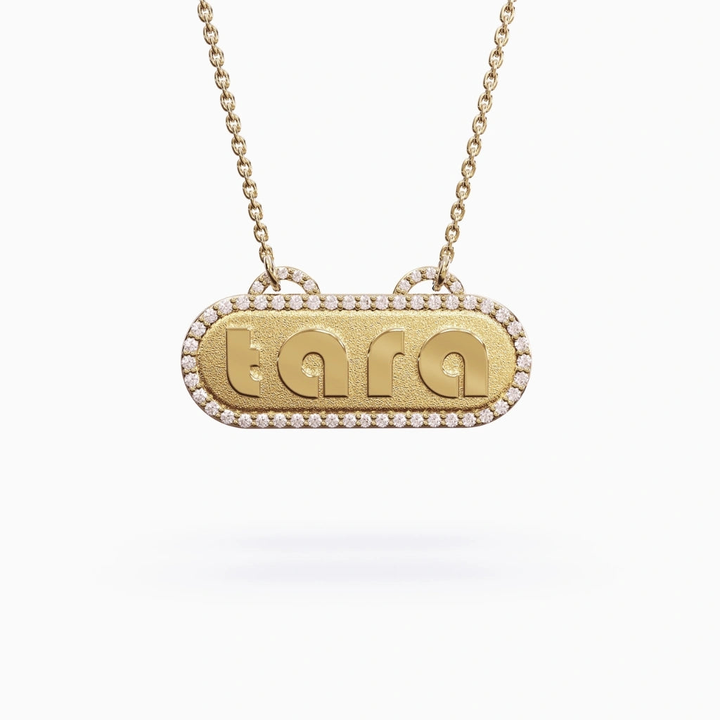 nick name necklace tara