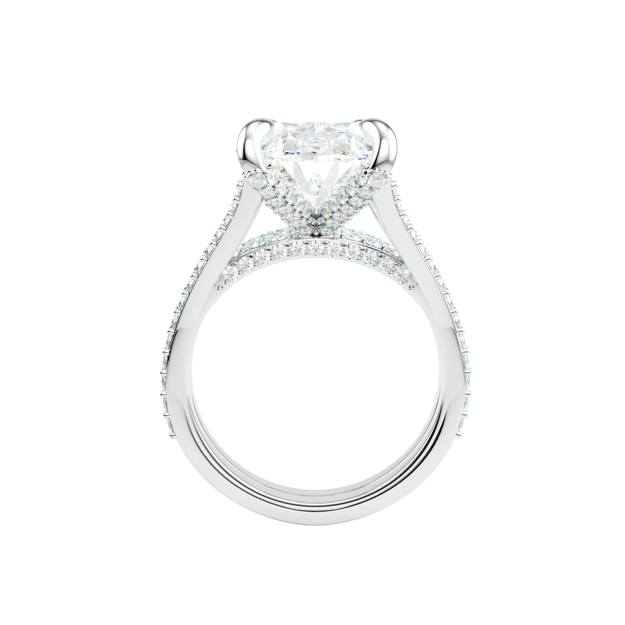 modern gold engagement rings
