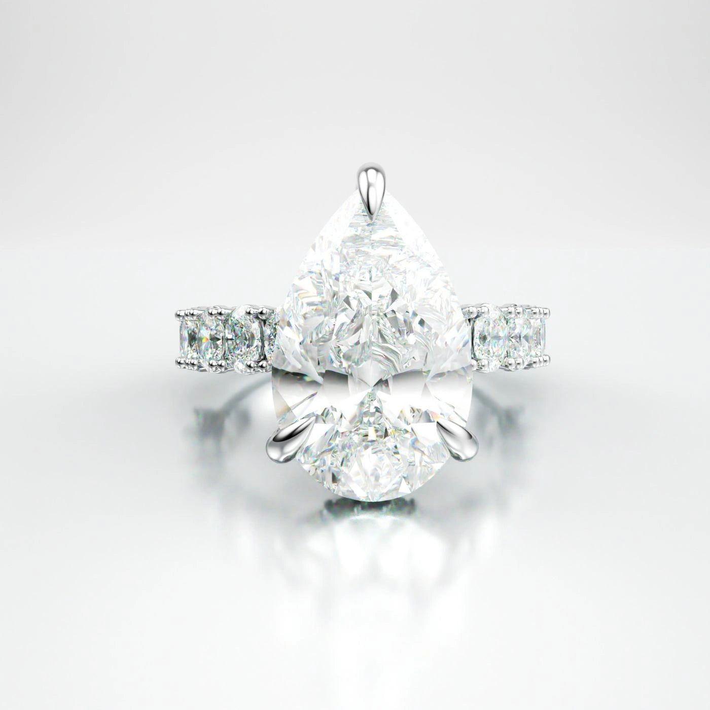 The Elara Pear Engagement Ring