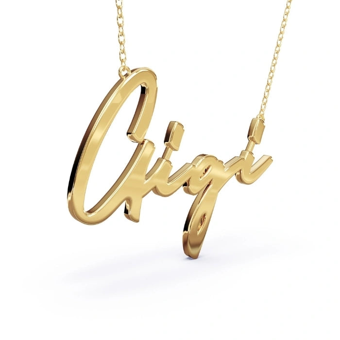 personalised name necklace
