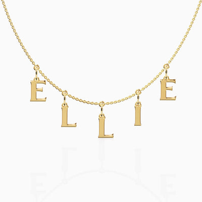 Gold Name Chain