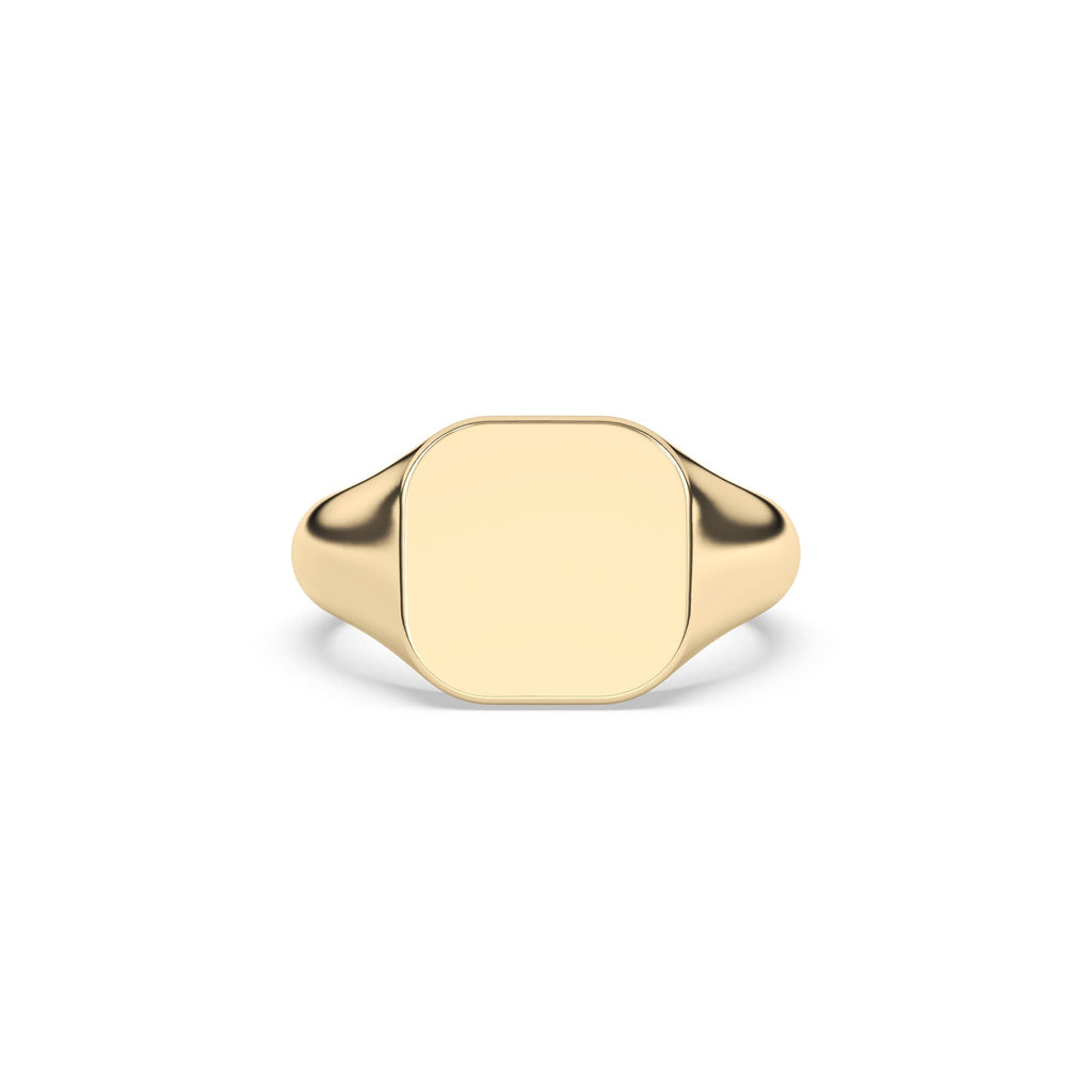 Gold Signet Ring - Argent & Asher Personalised Jewellery