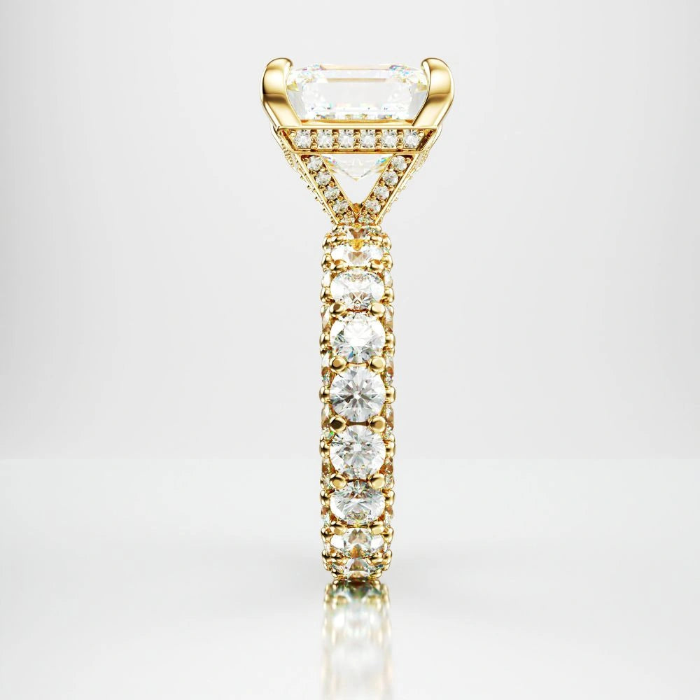 diamond engagement ring gold