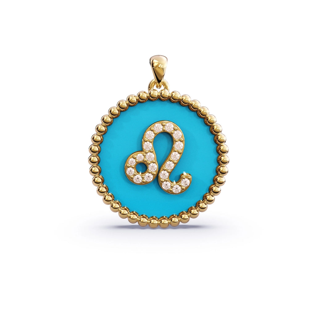 Turquoise Zodiac Necklace
